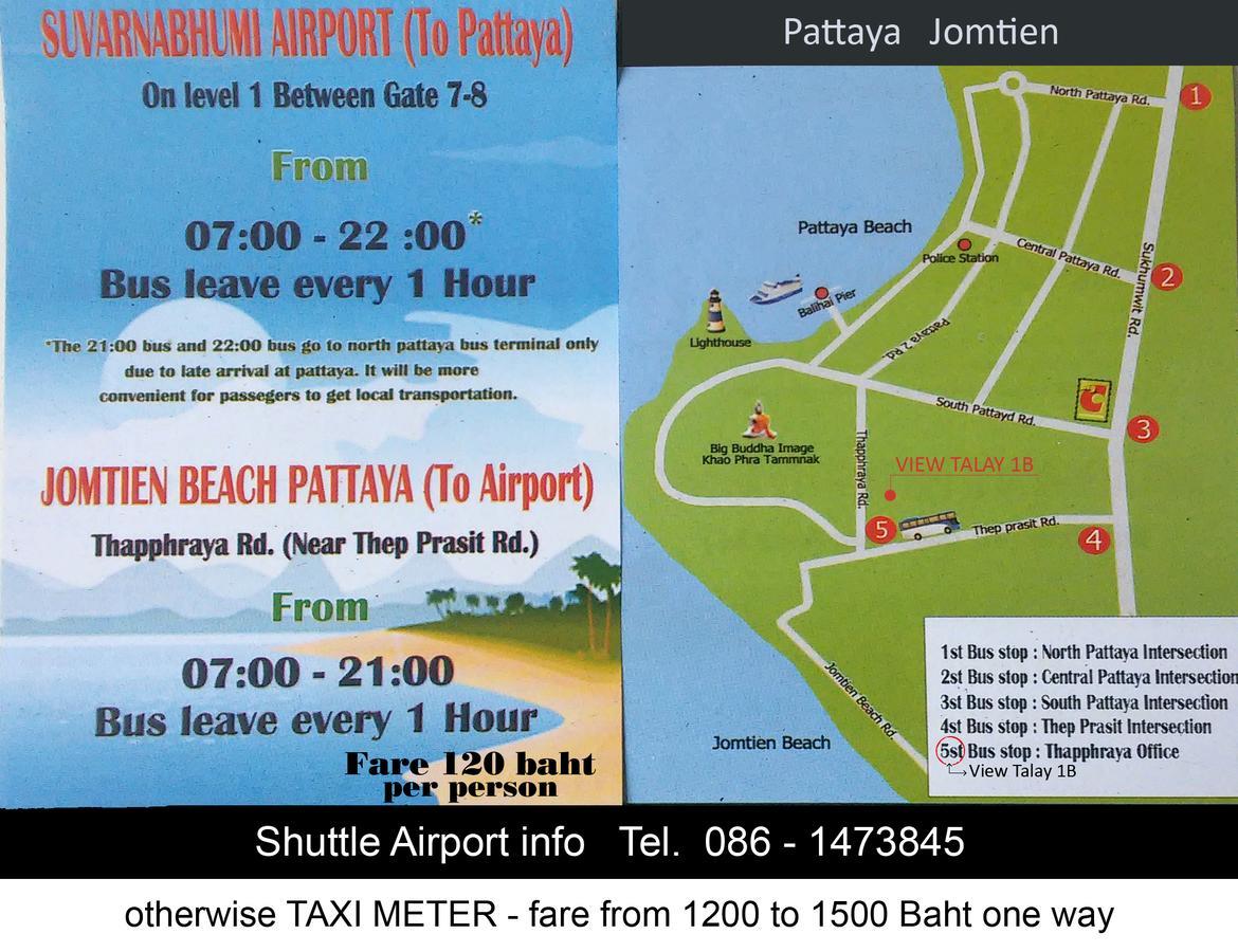 View Talay 1B Studio Pattaya Exterior photo